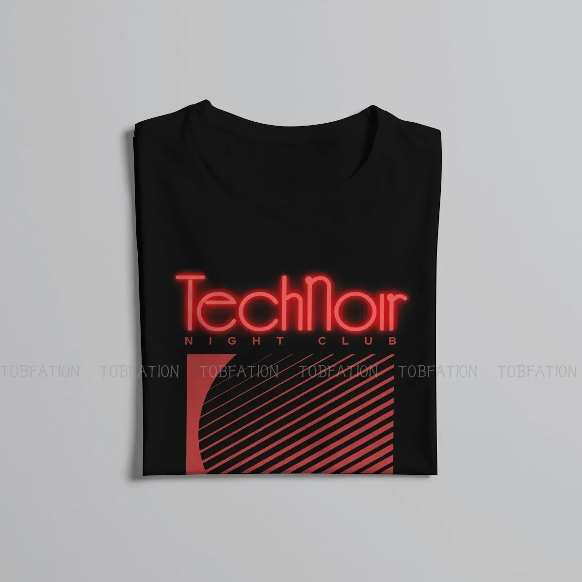 TechNoir Red Harajuku TShirt Terminator Style Tops Comfortable T Shirt Male Short Sleeve Unique Gift Clothes