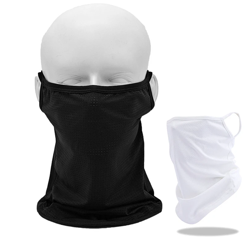 

Outdoor Neck Protection Balaclava, Unisex Riding Mask, Sunscreen Mask, Motorcycle Earmuffs, Silk Head Scarf, Cycling Facemask