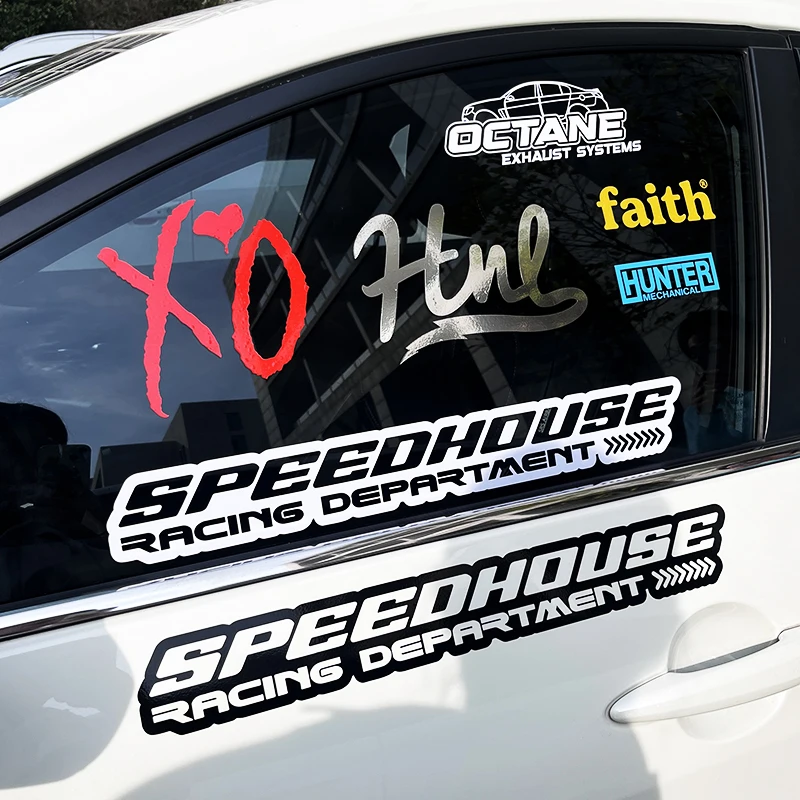 Personalized Waterproof Windshield Sticker Custom Logo Letter Transfer Sticker Bumper Window Car Decal