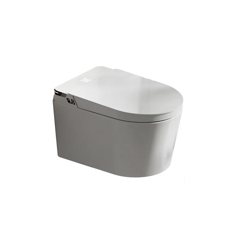 

Wall-mounted automatic smart toilet, water and electricity hidden water tank, small apartment without water