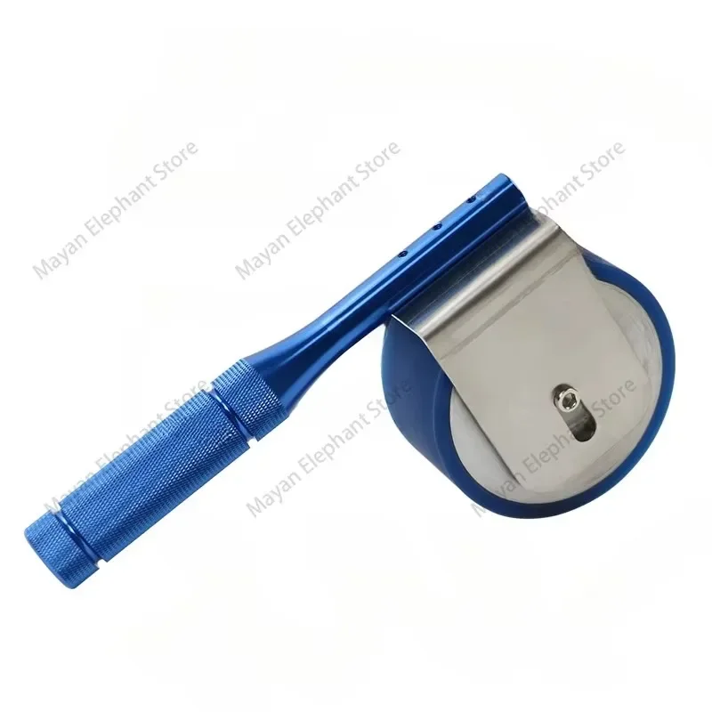 Manual Rolling Roller Manual Roller Initial Adhesive Tape Rolling Roller Viscosity Tester Press Wheel 2KG