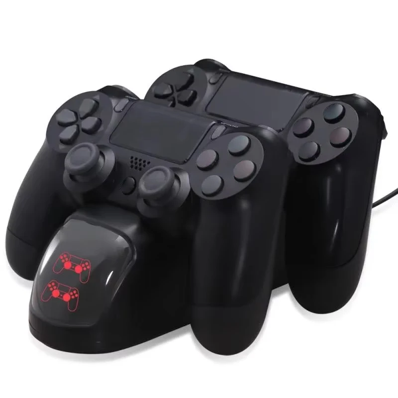 DATA FROG PS4 Charging Station Controller Charger For Wireless PS4 USB Dual Dock Station For PS4 Slim / PS4 Pro