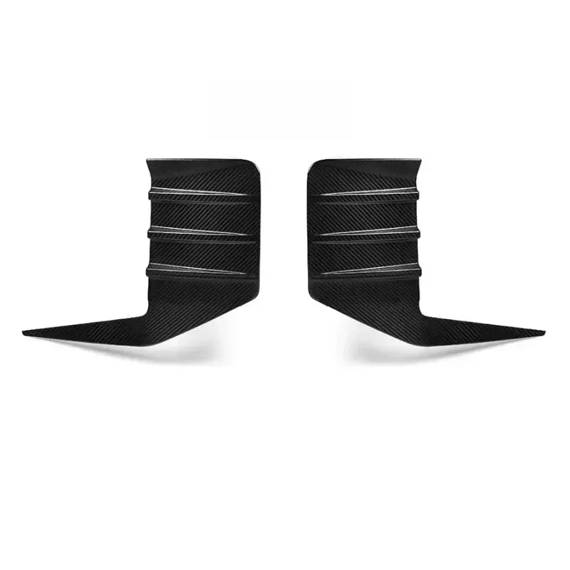 لسيارات BMW G87 M2 غطاء المصد الخلفي من ألياف الكربون الجافة فتحة التهوية إضافة على الناشر سبويلر الجانب تعزيز جماليات المركبات 23-25 #2