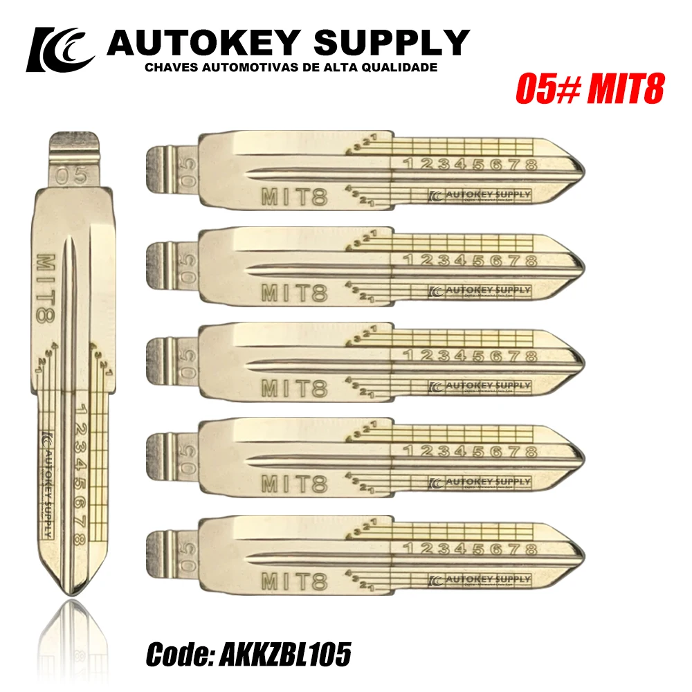 Key Blade With Scale 05# MIT8 07# MIT11 77# TOY40 AKKZBL105 AKKZBL107 AKKZBL137  AutokeySupply