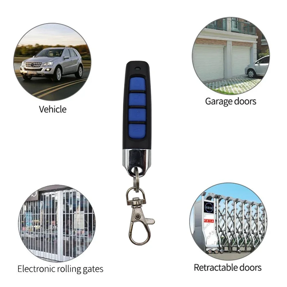 10-50PCS 433MHZ Remote Control 4 Channe Garage Gate Door Opener Remote Control Duplicator Clone Cloning Code Car Key