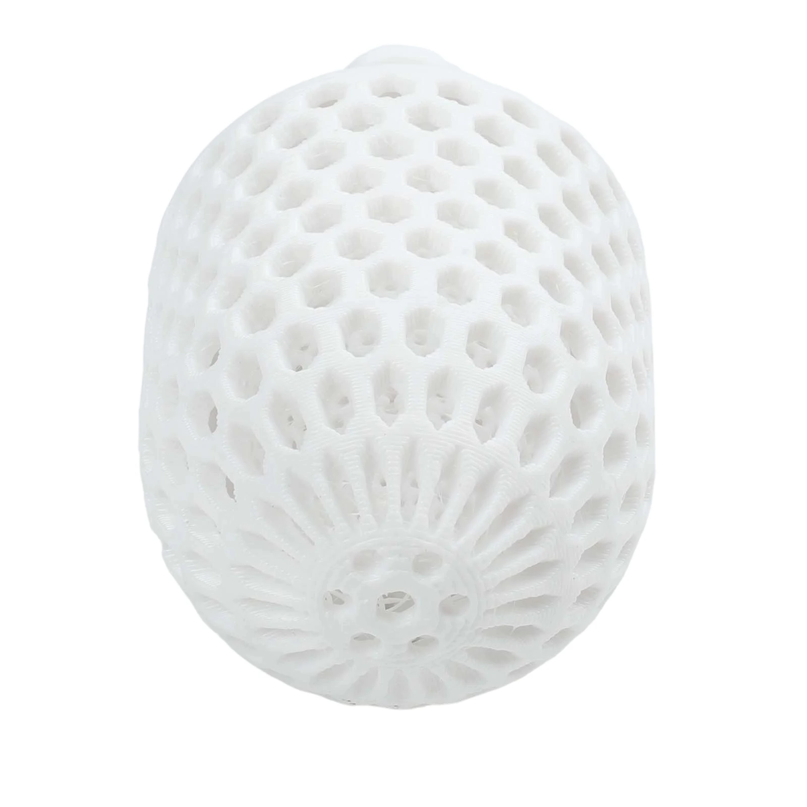 Compact White Garden Sprinkler Diffuser With Gentle Stream For Flower Bed Plant Root Hydration Soil Protection Yard Watering Dev