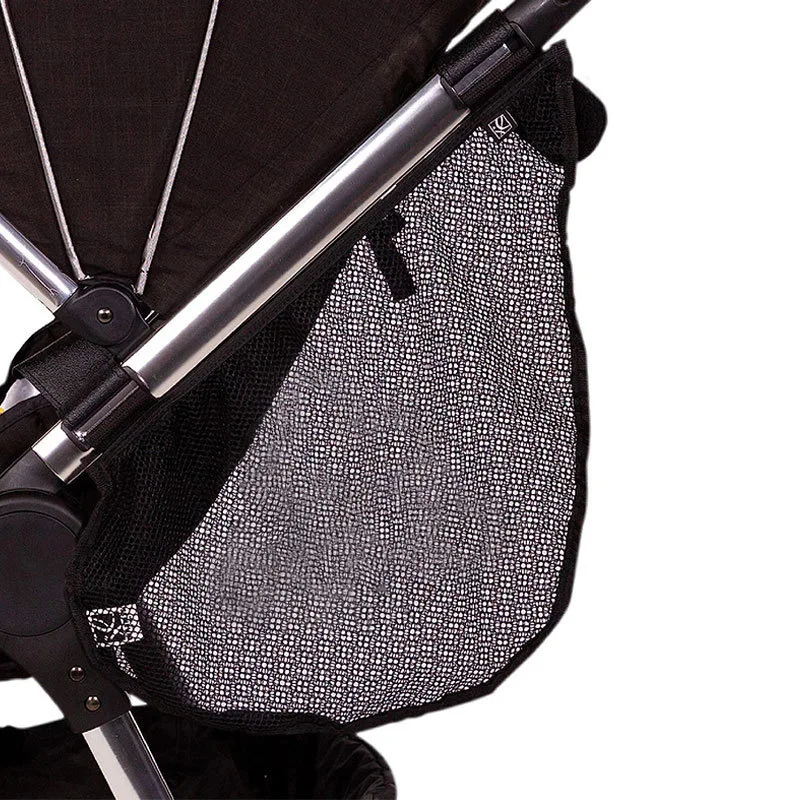 Universal Stroller Organizer Pram Side Sling Stroller Storage Bag Mesh Cargo Net Cart Storage Caddy Stroller Bag Accessories