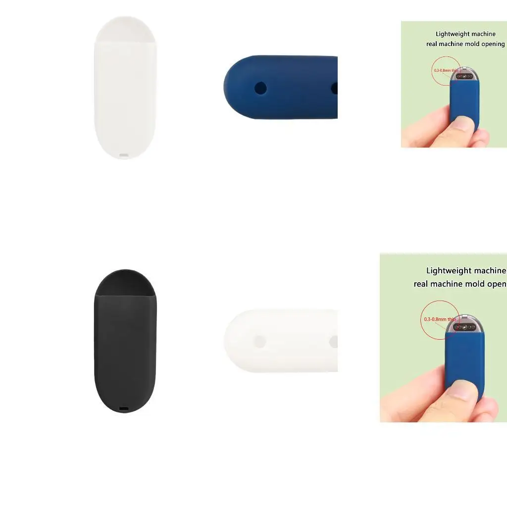 

652F Lightweight Ergonomic Protective Sleeve Case Housing For Digital Voice Recorder Antiscratch Silicone Material Easy Clean