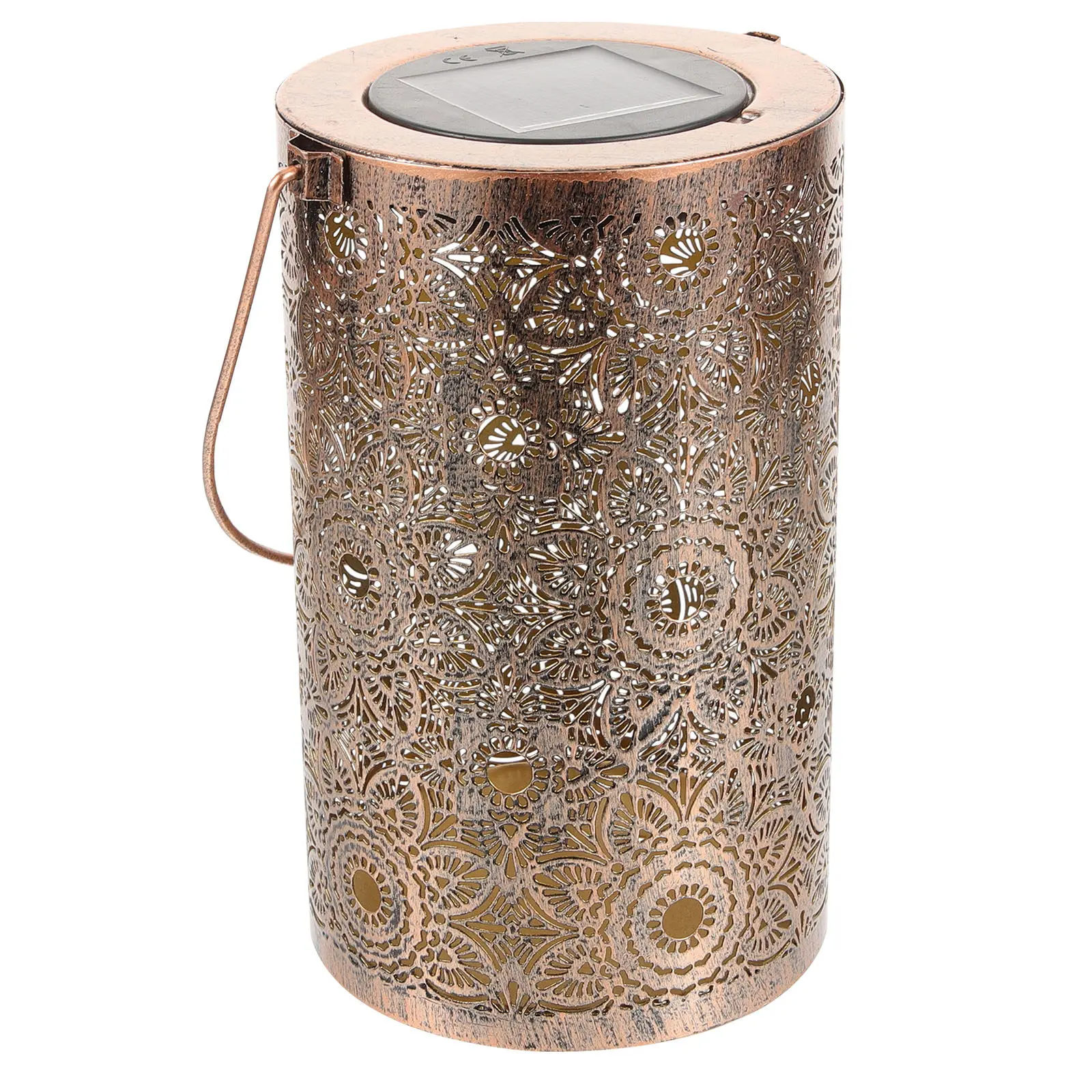 

Solar Hanging Lantern Outdoor Garden Solar Lights Decorative LED Retro Design Sturdy Weather Resistant for Courtyard Patio Yard