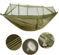 Cheap Single & ble Outdoor Camping  net nylon jungle Mosquito hammock