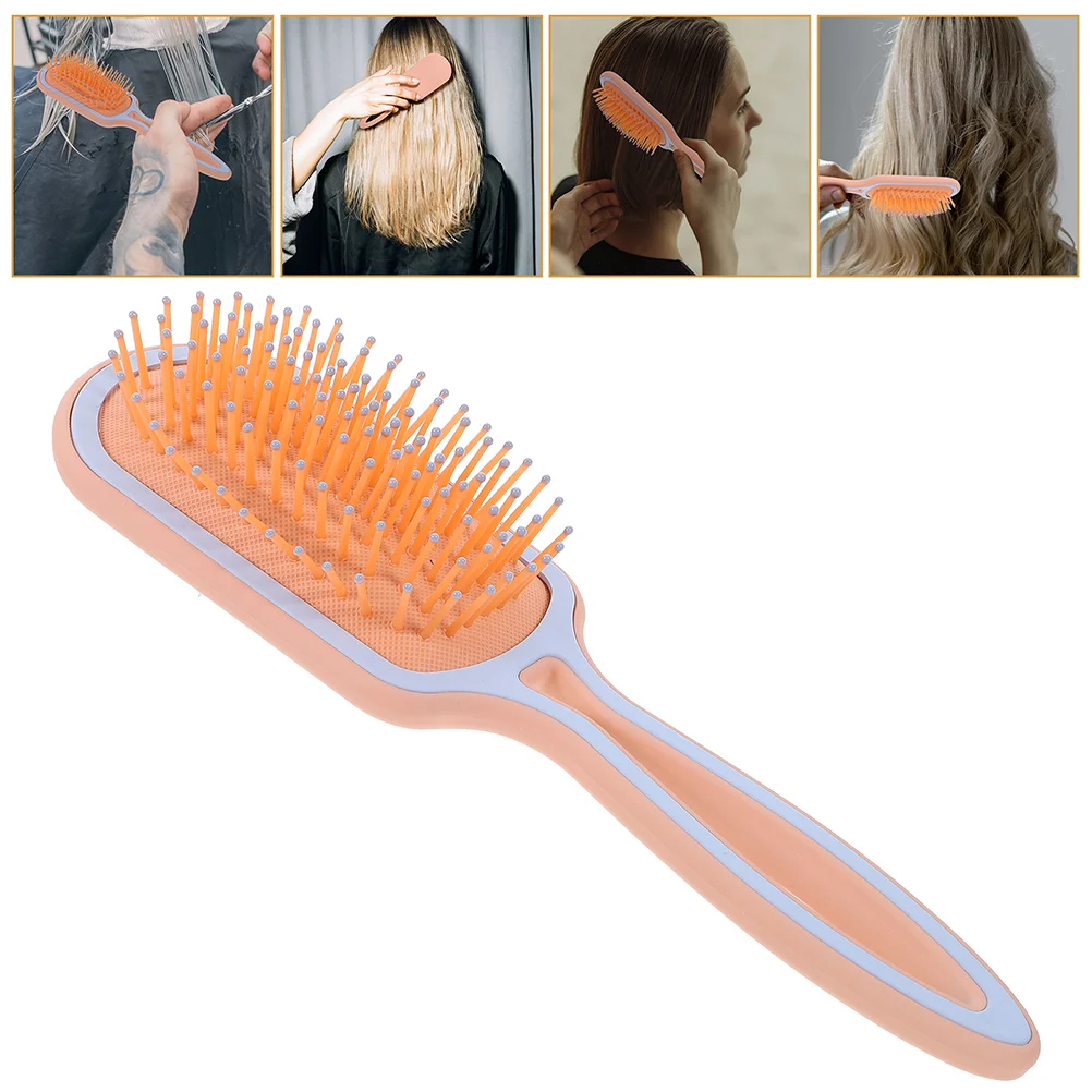 2 Pcs Massage Comb Hair Brush Paddle Combs Remove The Head Detangler for Abs Girl