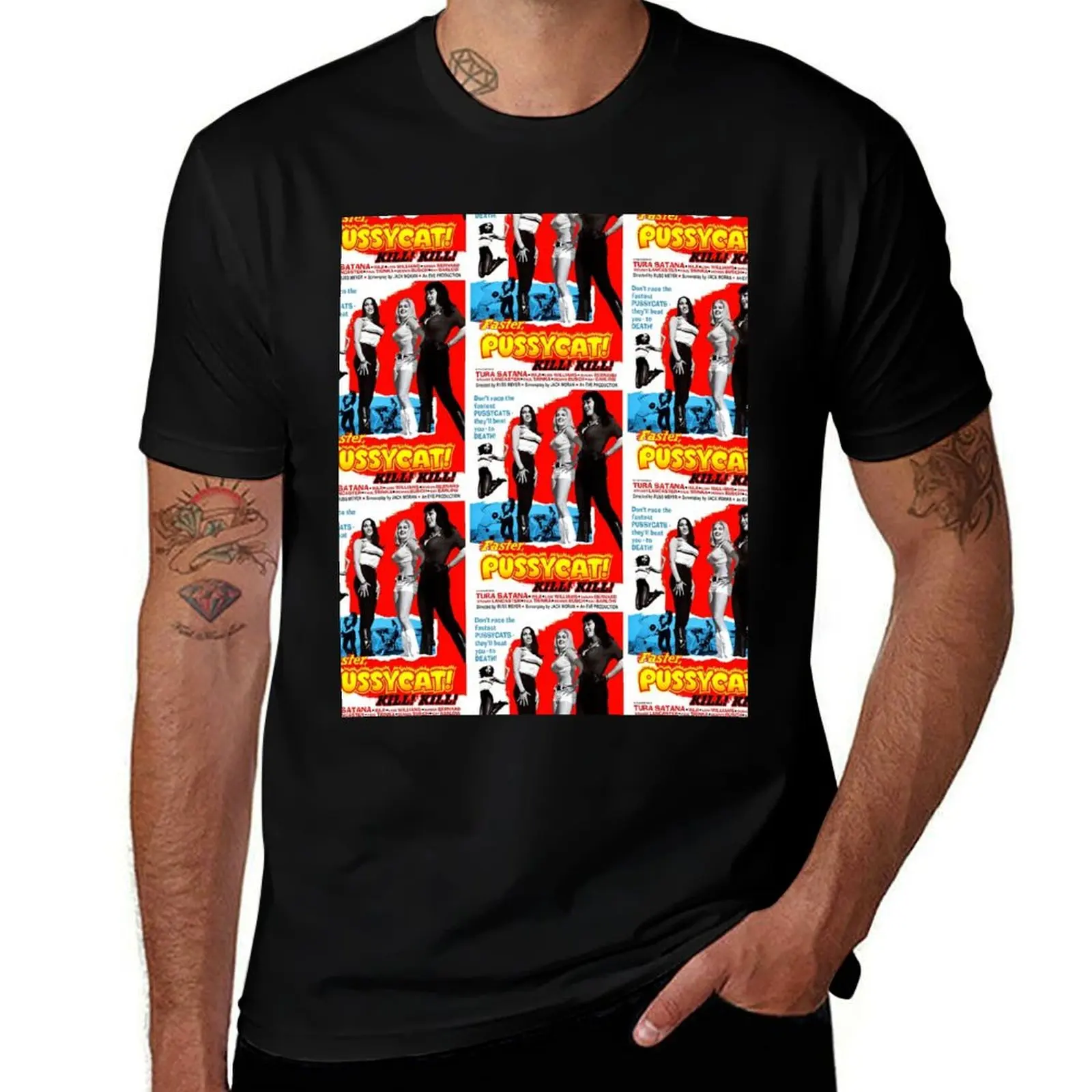 

FASTER PUSSYCAT KILL KILL T-Shirt clothes vintage t shirts workout shirts for men
