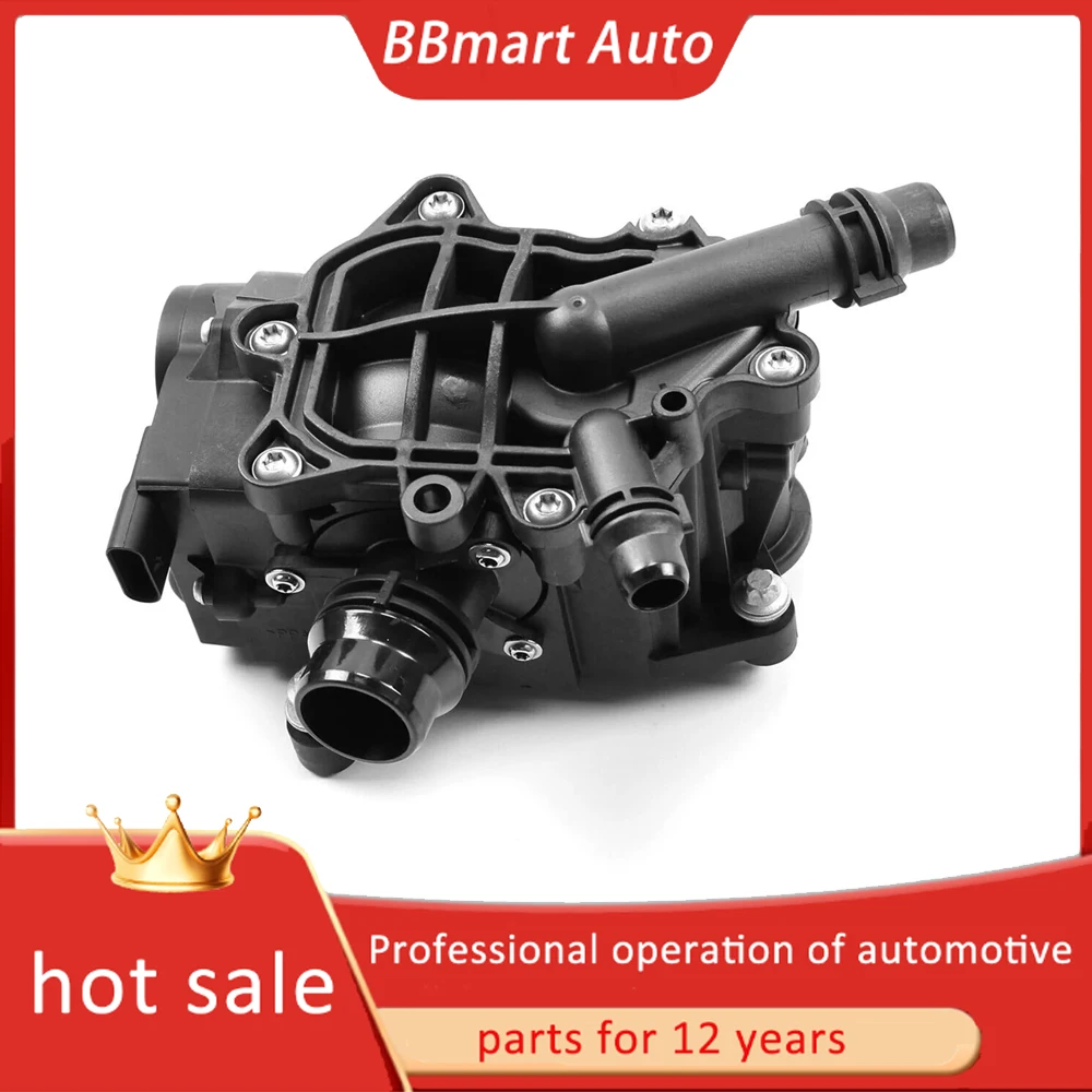 

11537644811 BBmart cars accessories para auto thermostat for BMW G01 G30 F20 F23 F30 thermal management module 103 -105 degrees