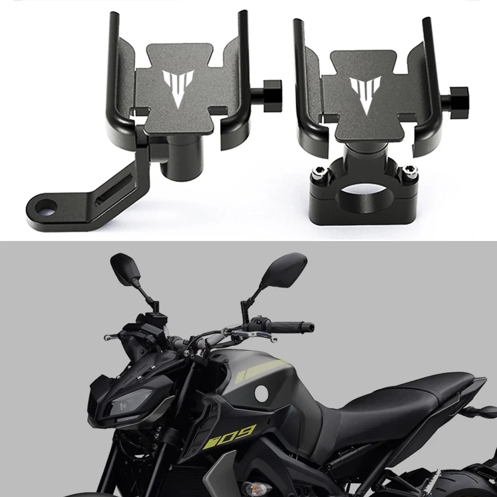 

Motorcycle Accessories Rearview Mirror Phone GPS Holder Bracket Stand For YAMAHA MT09 Tracer 700 GT Tracer900GT Tracer700 FZ-07