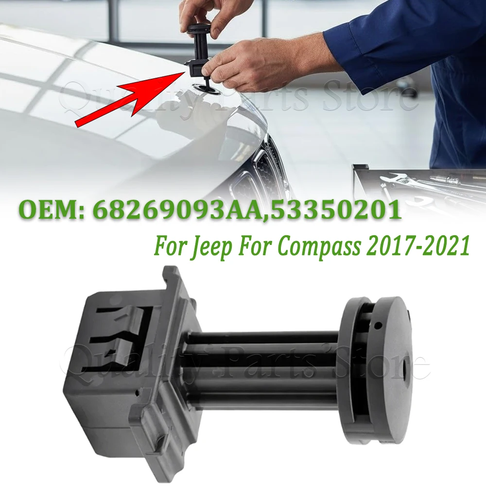 

1PC New Front Stop Bump Hood For Jeep For Compass 2017 2018 2019 2020 2021 Car Accessories 68269093AA 53350201