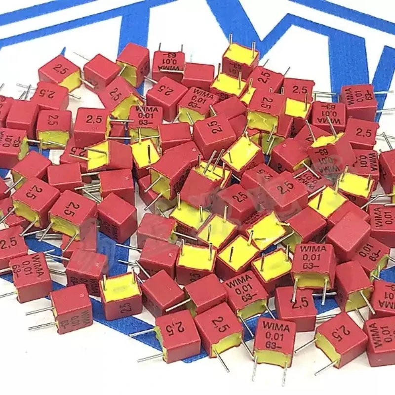 0.01UF 63V Weima WIMA 63V103 10NF FKP2 audio capacitor, brand new original imported