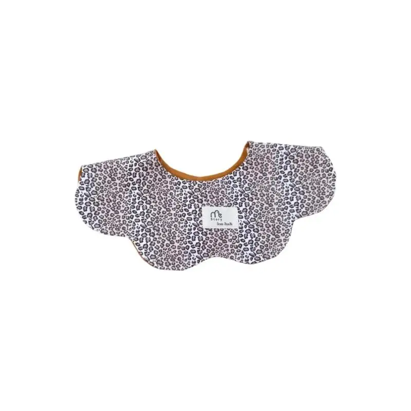 

U13F Двусторонний детский слюнявчик, защита на 360 градусов во время кормления, двухсторонний, очаровательный нагрудник для