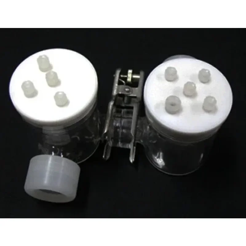 Dual channel replaceable membrane H type photoelectrochemical cell H cell electrolytic cell photochemical reactor electrolyzer