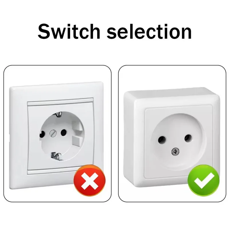 5/10Pcs White Electrical Safety Socket Protective Cover Baby Care Safety Guard Children Anti Electric Shock Protectors