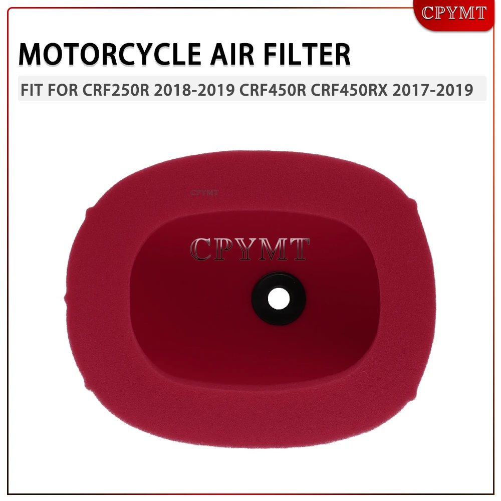 

Motorcycle Air Filter Fit for CRF250R 2018-2019 CRF450R CRF450RX 2017-2019