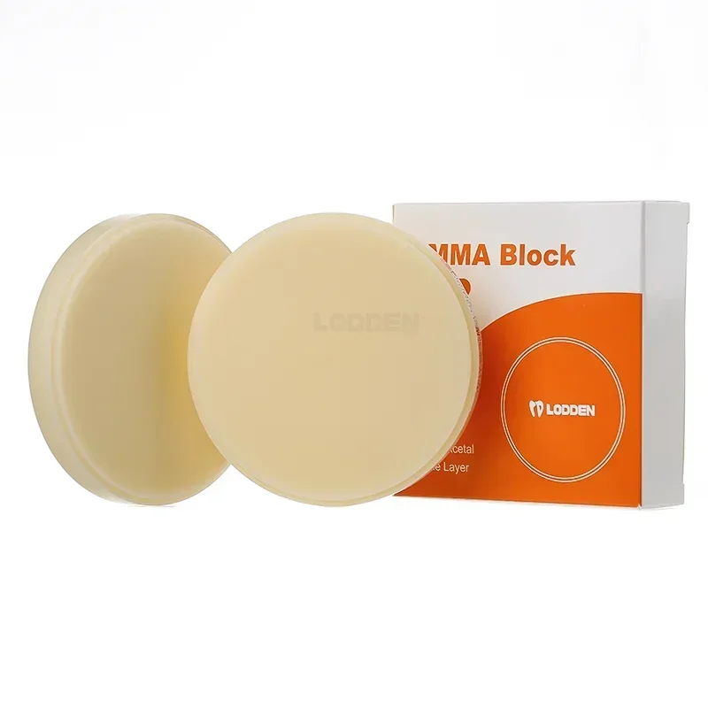 

LODDEN dental PMMA flexible discs are suitable for fabricating dental model materials using CAD/CAM in dental laboratories