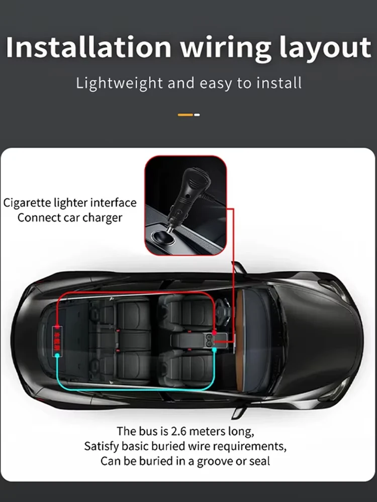 2 in 1 Large 24V LED Devil's Eye 200/150/120/80/70/60 cm Flexible Windshield Lamps 12V Car Interior Atmosphere Light Accessories - Image 6
