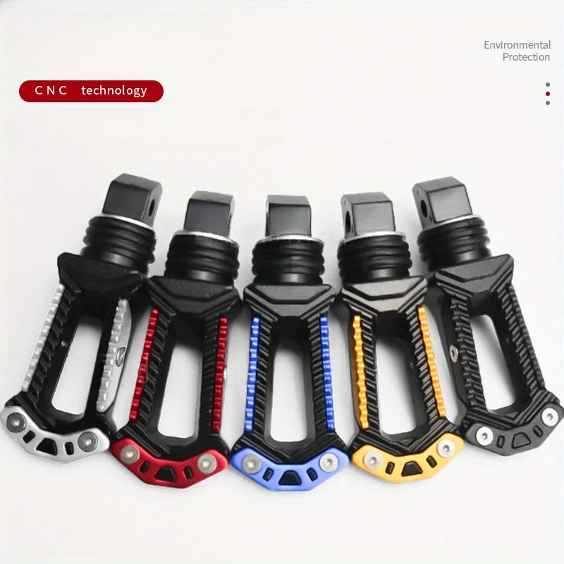Motorcycle Modified Footrests, Aluminum Alloy Footrests, Rear Metal Footrests, Modified Decorative Accessories