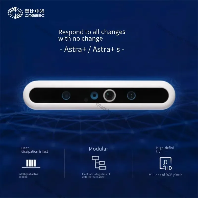 2026 Hot Sale ORBBEC Astra + Depth , Suitable for Vision Empowerment, Face Recognition, Scanning Modeling and Other