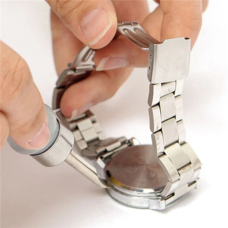 

Watch Back Opener Tool Green Hard Plastic Handle Durable Pry Pressure Case Back Opener for Wrist Watch Repair