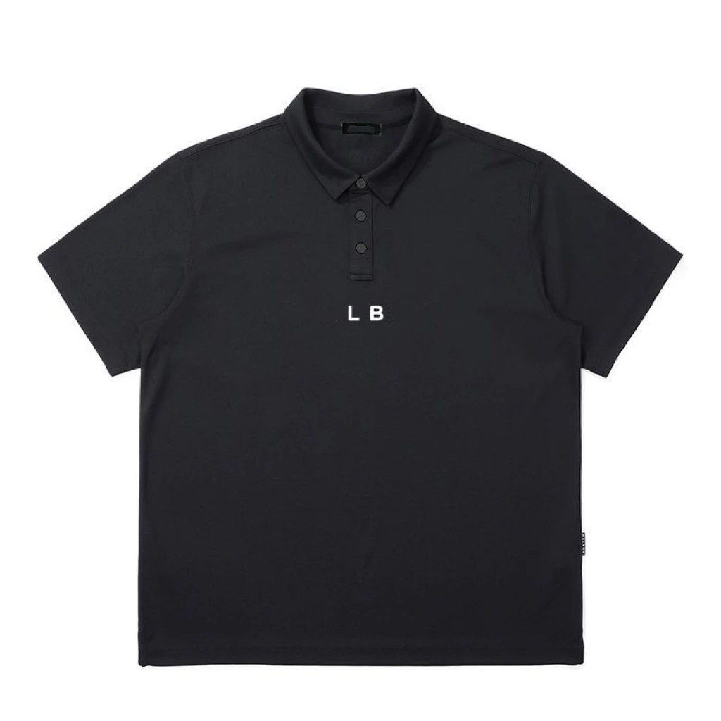 2026 New Brand Men's Golf T Shirt Men's Short Sleeved Sports Breathable Golf Top Fashion Stand Up Collar Golf Clothing