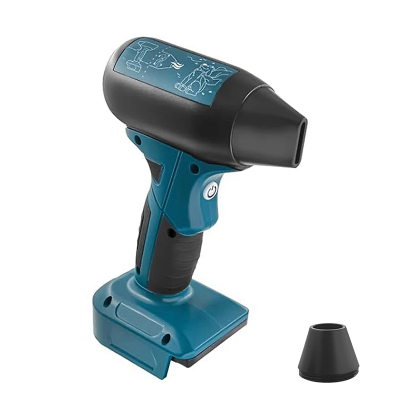 

BAAR-Mini Jet Blower Portable Violent Turbo Fan For 18V Li-Ion Battery, 4-Speed Wireless Handheld Fan