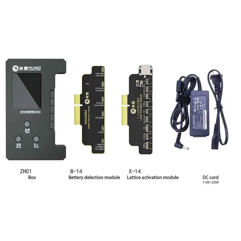 MIJING ZH01 Mobile Phone Multi-functional Repair Instrument 13-16 Series Face ID Repair No-disassembly Programmer