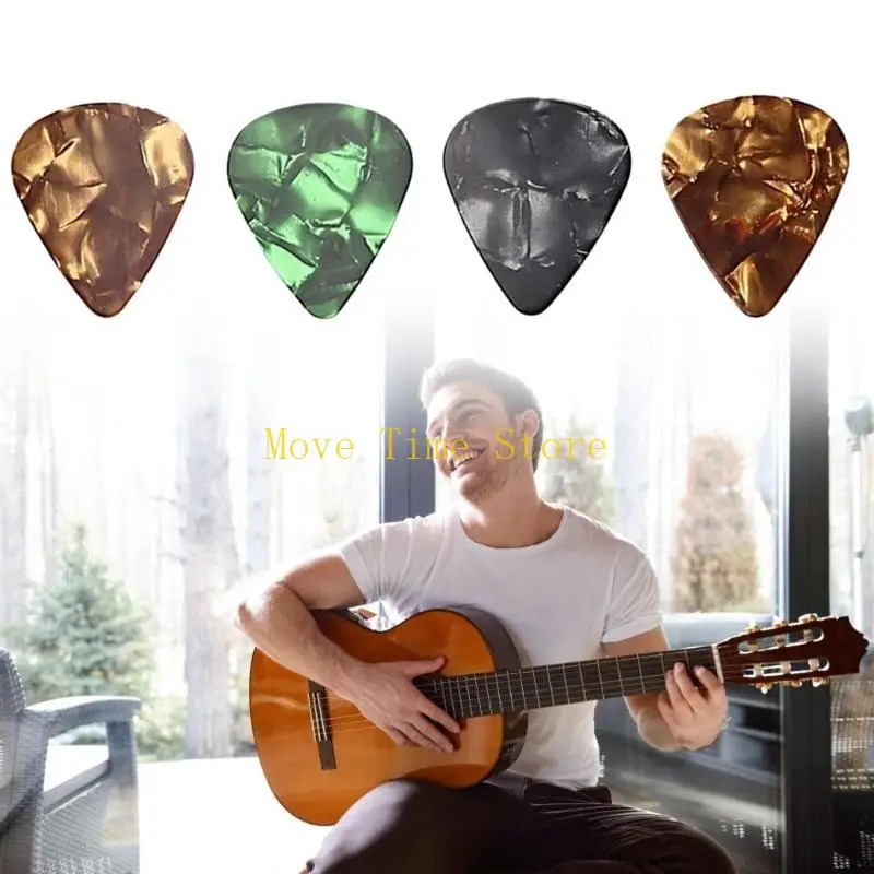 92ME Ukulele Pick Electric Guitar Plectrums Music Gift Guitar Bass Pick Plastic Guitar Pick Thumb Picks Electric Guitar Parts - Image 3