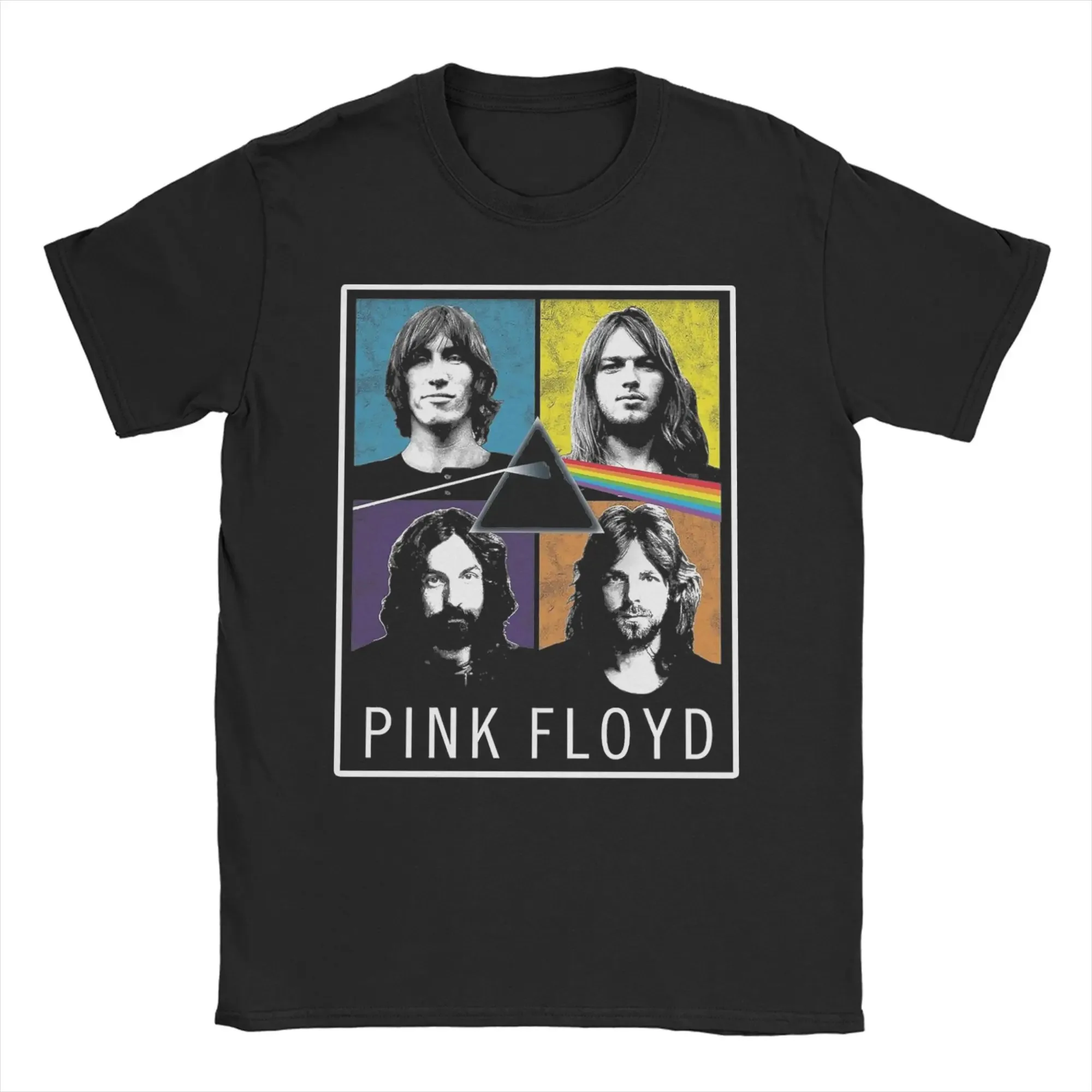 Heavy Metal Band Pink Floyd T-Shirts Grafische Streetwear Oversized Y2K Damen Herren Baumwolle Rundhalsausschnitt Kurzarm T-Shirts für Damen und Herren