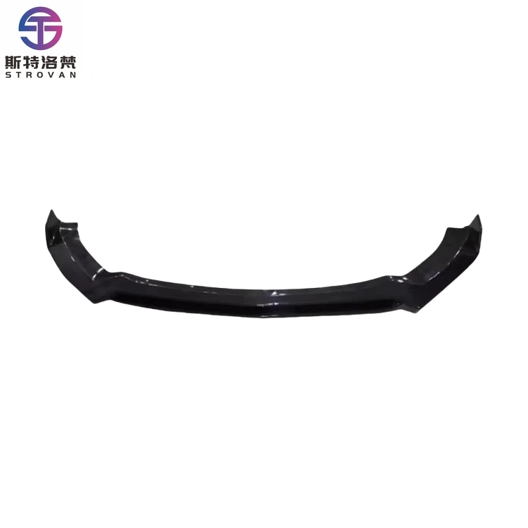 

STLF новейшая новая модель CM-ST в стиле углеродного волокна, диффузор для переднего бампера, подходит для Mustangs