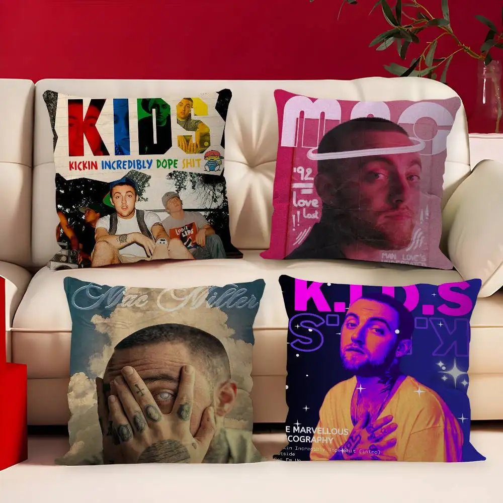 Singer M-Mac Circles Miller Classic Pillow Cover Sofa Cushion Cover Home Room Decoration Children Gift