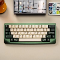 KBDfans Agar Mechanical Keyboard Kit Aluminum Shell Wried Hot-Swap Gasket Custom Ergonomic Mechanical Keyboard Kit Accessories