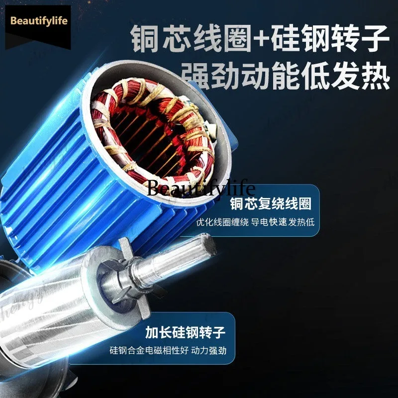 Q181 Integrated Aluminum Shell Hoist with Sports Car, Electric Hoist, 220V Winch, Small Crane Crane