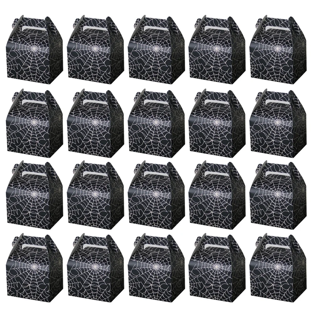 

20pcs Candy Boxes Halloween Treat Party Supplies Birthday Decorations Favor Gifts Candy Containers Gift Bags