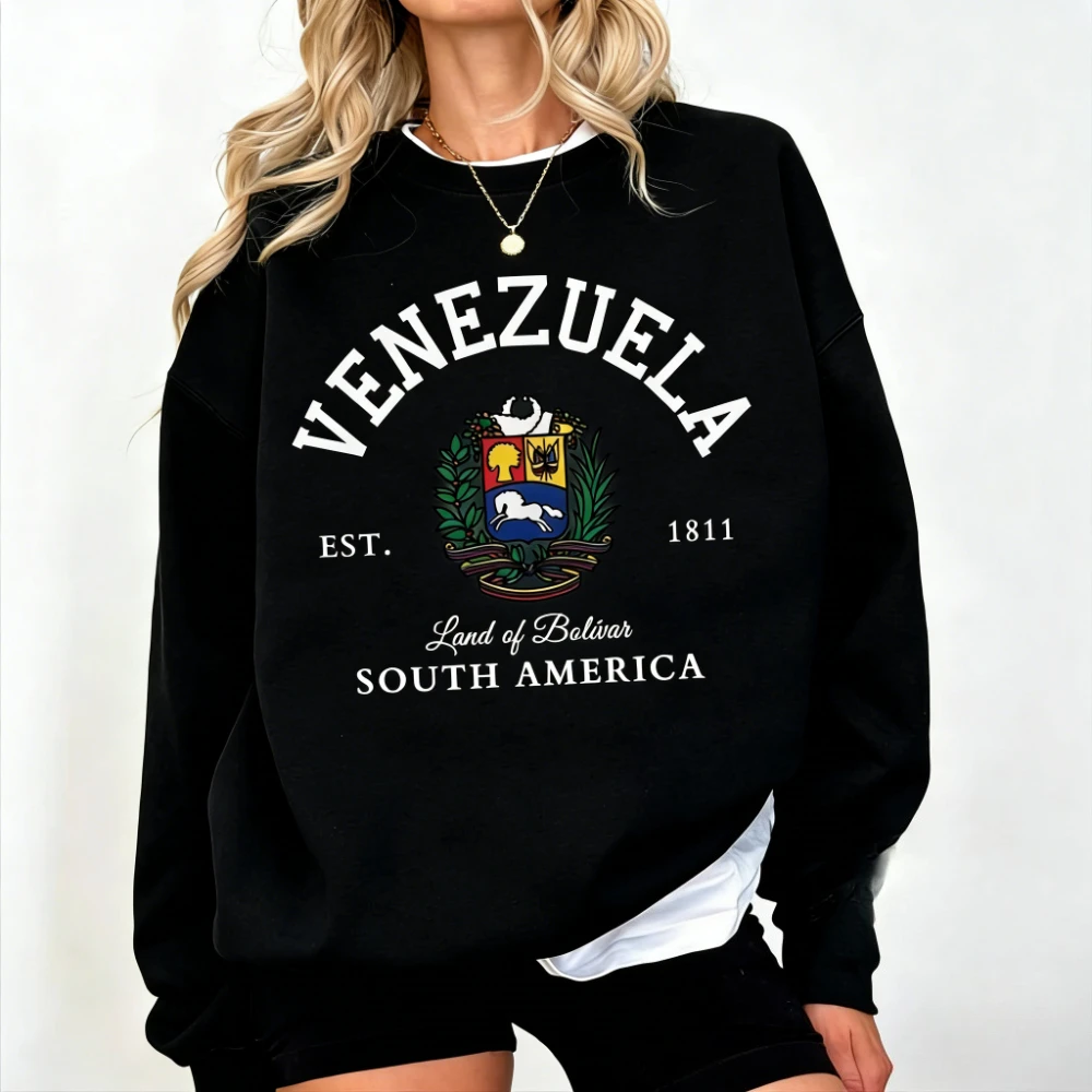 Sudadera de la Libertad de Venezuela, Suéter con la Bandera de Venezuela, Unisex para Hombre y Mujer, Regalo Venezolano, Sudadera Gráfica de Invierno con Capucha para Mujer