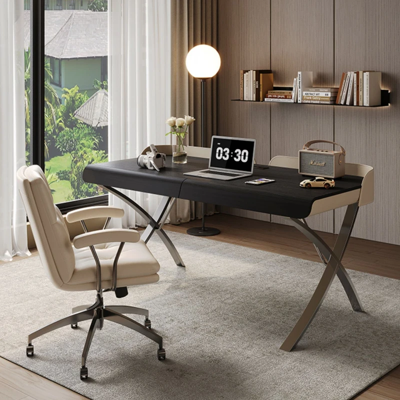 Study Minimalism Office Desks Italian Domestic Computer Big Modern Luxury Living Room Office Desks Escritorios Furniture QF50OD