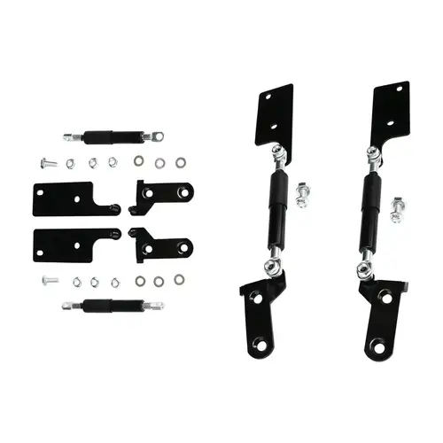 Imagen 2 del producto Amortiguador de puerta trasera multiusos para camión Revo 15-21, varilla de soporte, puntal de Gas lento, resistente, fácil de instalar, accesorios de coche