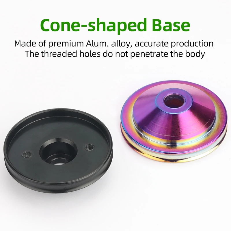 Stojak stożkowy do montażu licznika rowerowego na ramie o średnicy 28,6 mm, opcjonalny do Wahoo, Garmin, Bryton, XOSS, iGPSPORT, Magene