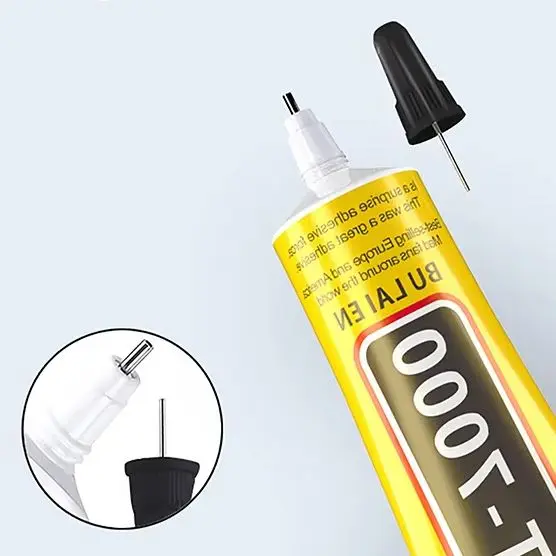 T7000 Colla 15/50/110ml Adesivi neri per la riparazione dello schermo Colla adesiva per telefono Tablet PC Riparazione schermo Cornice in vetro Colla liquida