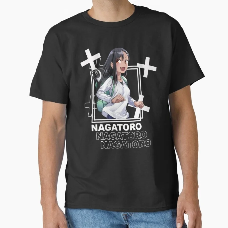 1030 Dont Toy With Me Nagatoro Hayase Gift for Anime lover 100% cotton Y2K clothes O -Neck Short Sleeve Graphic T-Shirt S-6XL