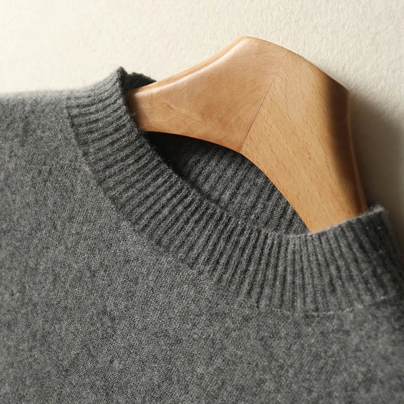 ZOCEPT Spring Autumn High-Quality Wool Shawl Women's Medium-Length Version Of Sleeveless Casual Pullover 100% Wool Cape Jacket
