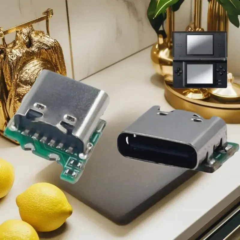 حزمة واحدة لتحويل شحن NDSL إلى USB-C، استبدال منفذ شحن Nintendo NDS Lite USB-C