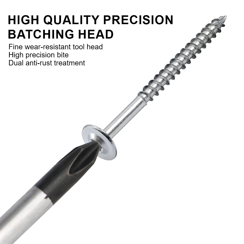 Screwdriver cross flat screwdriver Hardware screwdriver tool set multifunctional combination strong magnetic screwdriver