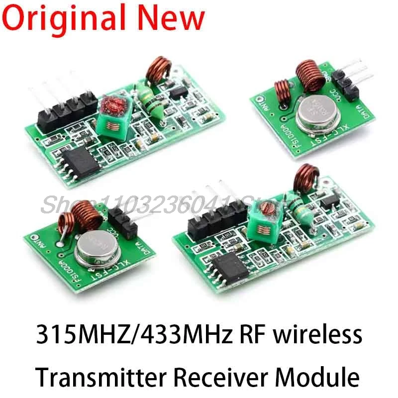 Inteligentna elektronika 433Mhz nadajnik i odbiornik RF zestaw łączników modułu dla arduino/ARM/MCU WL diy 315MHZ/433MHZ bezprzewodowy