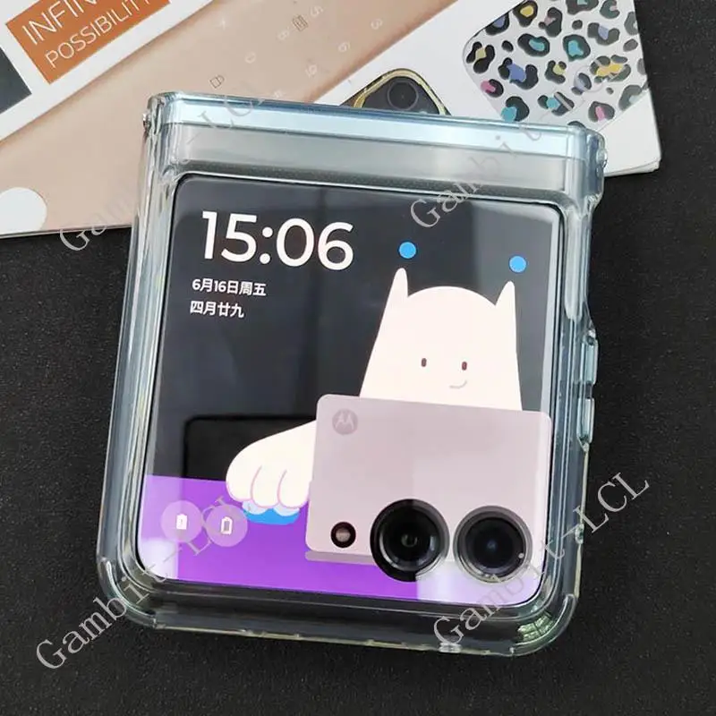 For Motorola Moto Razr 40 Ultra Razr+ Plus 2023 Silicone Smartphone Phone Protective Back Shell Soft TPU Case